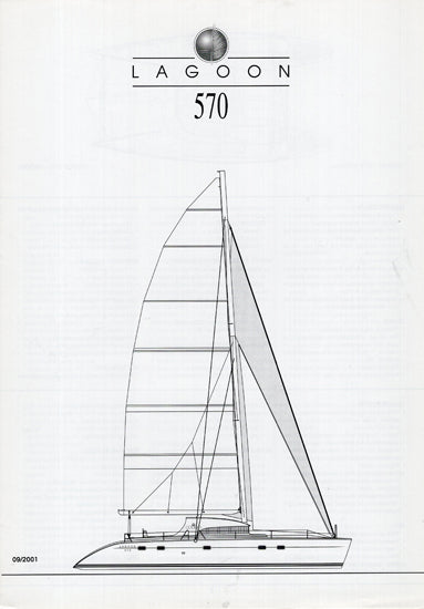 Lagoon 570 Specification Brochure