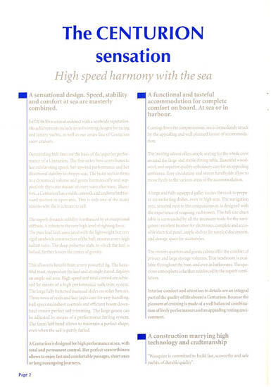 Wauquiez Centurion 48s Specification Brochure