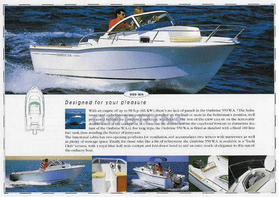 Beneteau 2000 Ombrine Brochure