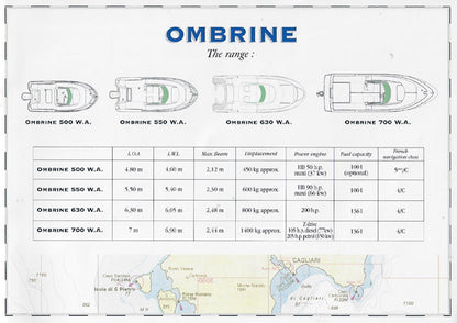 Beneteau 2000 Ombrine Brochure