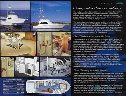 Viking 47 Convertible Brochure