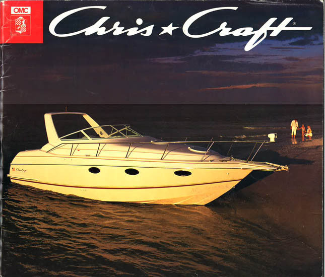 Chris Craft 1992 Oversize Brochure