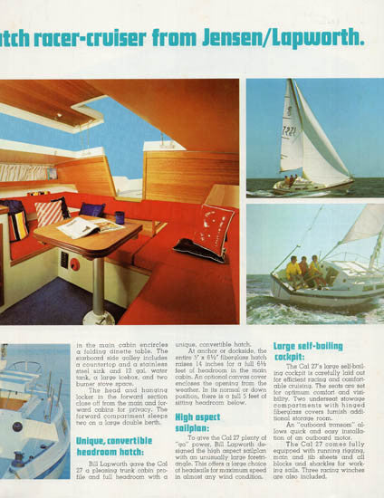 Cal 27 Brochure