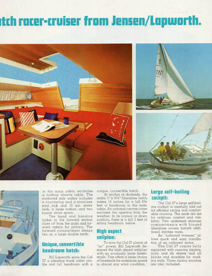 Cal 27 Brochure