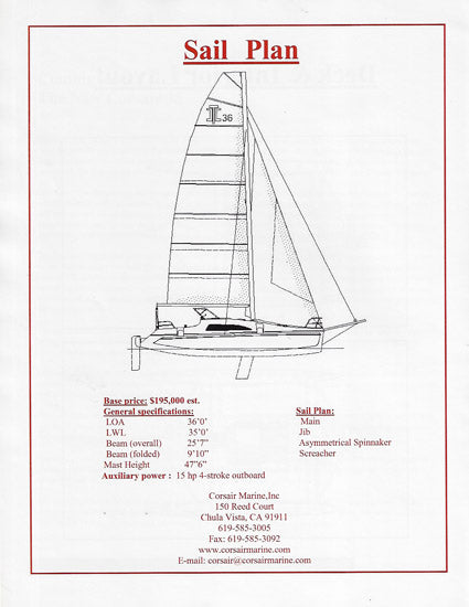Corsair 36 Brochure