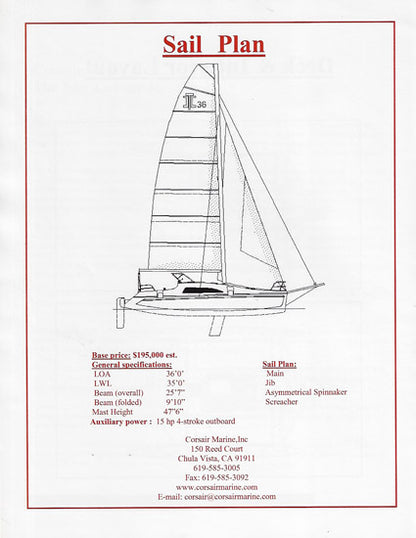 Corsair 36 Brochure