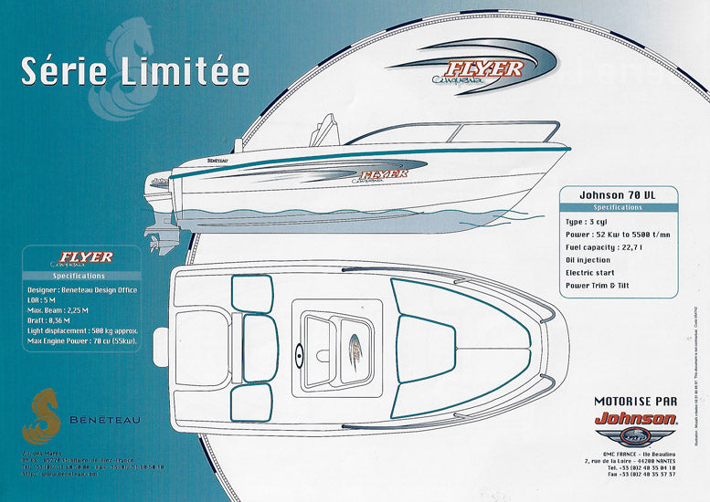 Beneteau Flyer Serie Limited Brochure