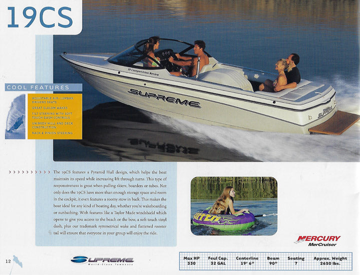 Ski Supreme 2002 Brochure
