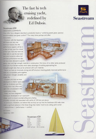 Seastream 520 & 650 Brochure