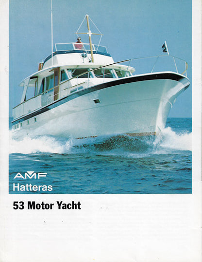 Hatteras 53 Motor Yacht Brochure