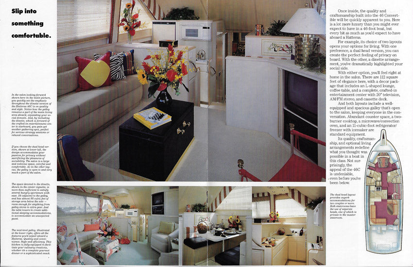Hatteras 46 Convertible Brochure