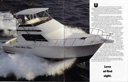 Hatteras 46 Convertible Brochure