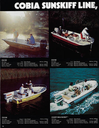 Cobia 1980 Brochure