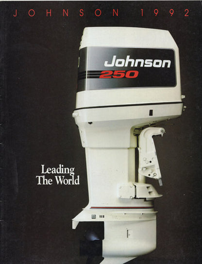 Johnson 1992 Outboard Brochure