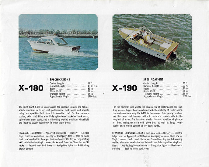 Skiff Craft Brochure