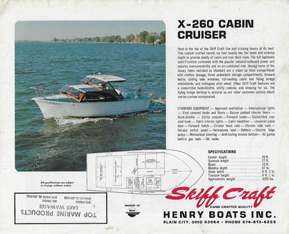 Skiff Craft Brochure