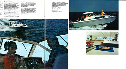 Chris Craft 1970 Catalina Cruisers Brochure