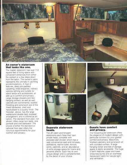 Uniflite 48 Yacht Fisherman Brochure
