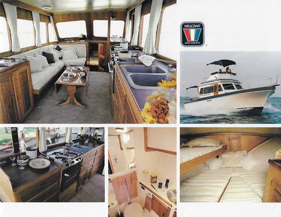 Wellcraft Californian 34 Trawler Brochure