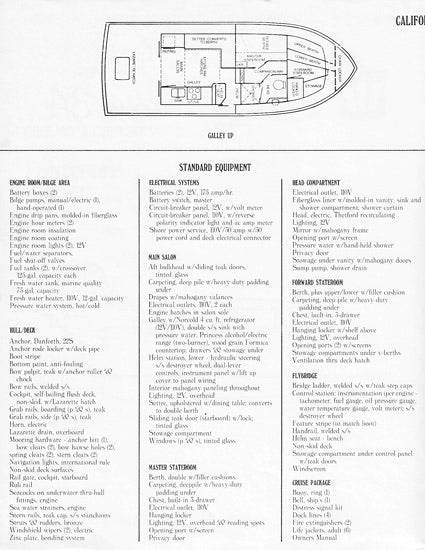 Wellcraft Californian 34 Specification Brochure
