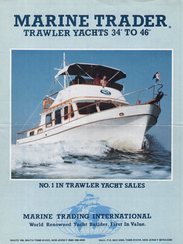Marine Trader 1990 Trawler Brochure