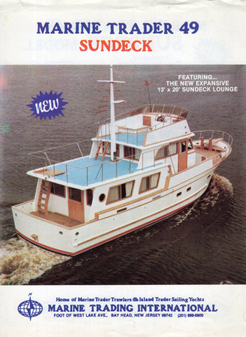 Marine Trader 49 Sundeck Brochure