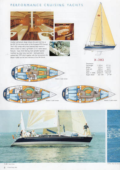 X-Yachts 2002 Brochure