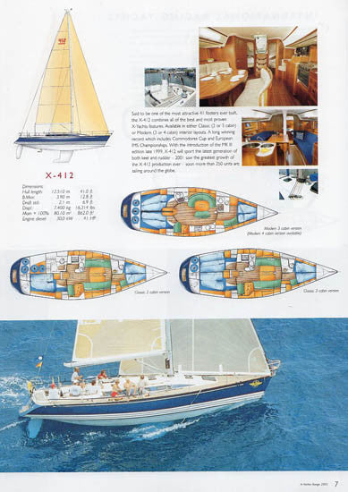 X-Yachts 2002 Brochure