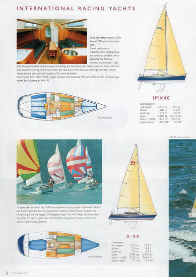 X-Yachts 2002 Brochure