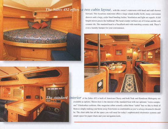 Sabre 452 Brochure