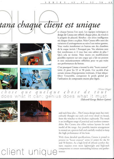 Catana Folder Brochure