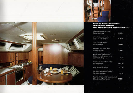 Dehler 41 Cruising Brochure