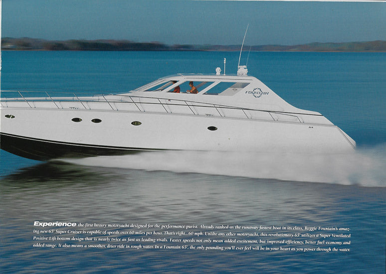 Fountain 65 Super Cruiser Brochure