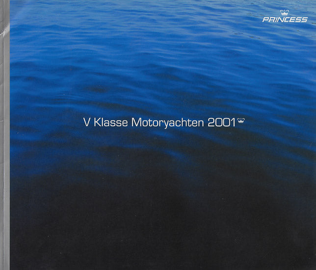 Princess 2001 V Class Sport Yachts Brochure - German