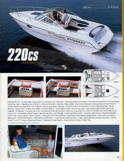 Stingray 1998 Brochure