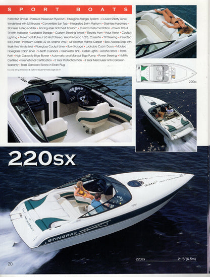 Stingray 1997 Brochure