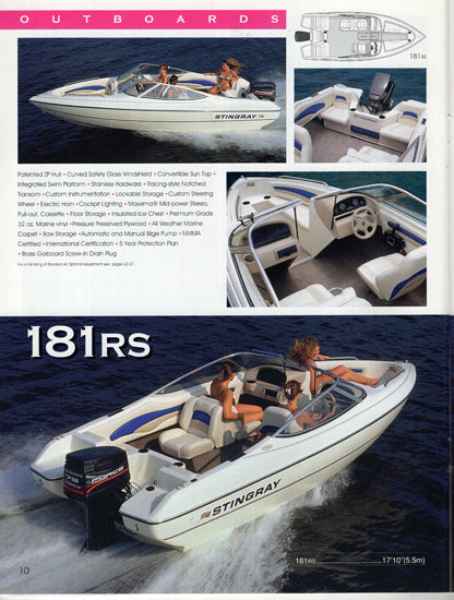 Stingray 1997 Brochure