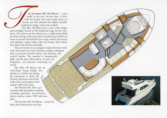 Storebro Royal Cruiser 430 Biscay Brochure
