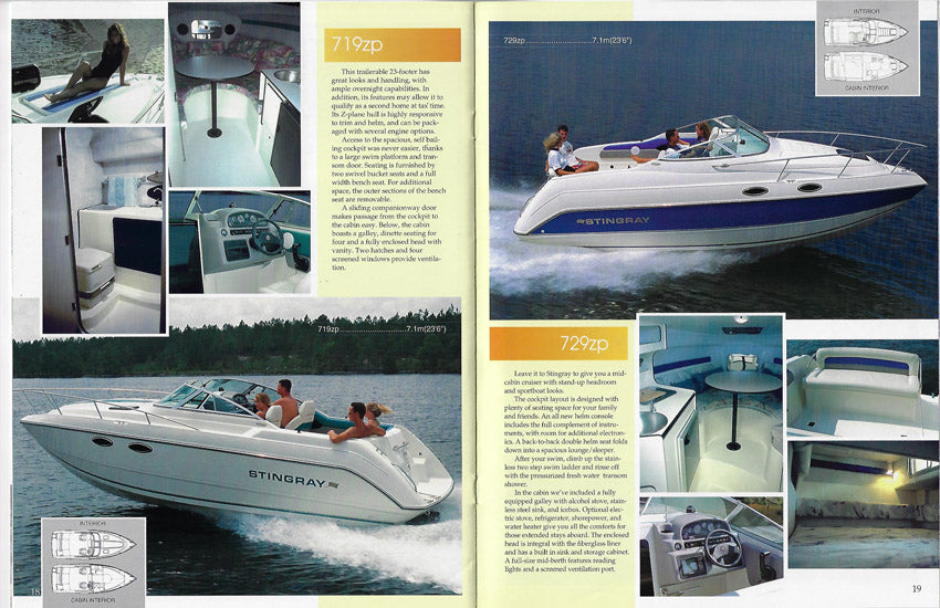 Stingray 1995 Brochure