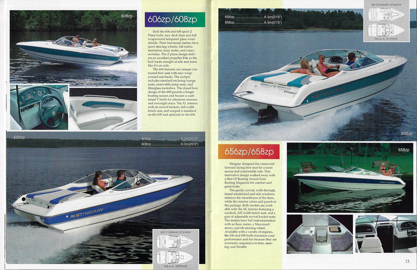 Stingray 1995 Brochure