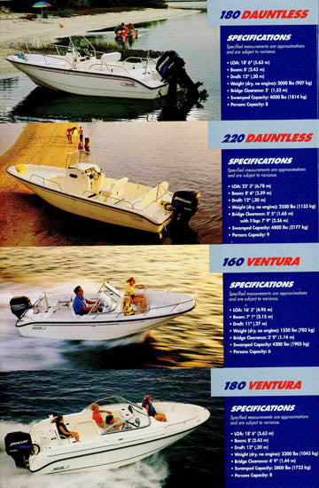 Boston Whaler 2003 Abbreviated Brochure