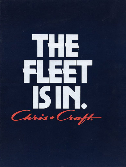 Chris Craft 1983 Full Line Brochure