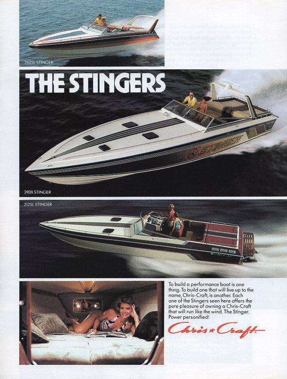Chris Craft 1983 Full Line Brochure – SailInfo I boatbrochure.com