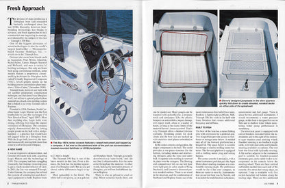 Triumph 190 Trailer Boats Magazine Reprint Brochure