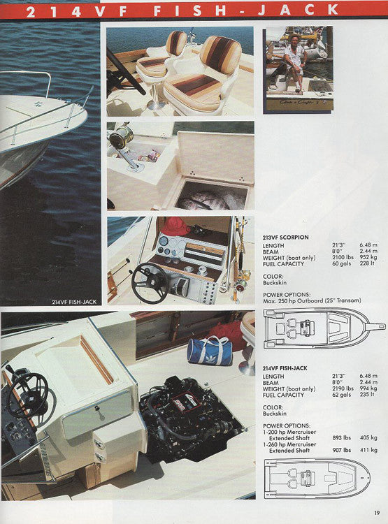 Chris Craft 1985 Sport Boats Brochure