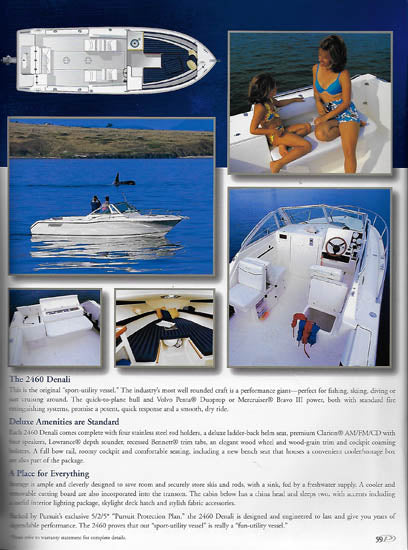 Pursuit 2003 Brochure