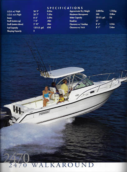 Pursuit 2003 Brochure