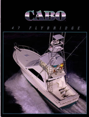 Cabo 47 Flybridge Brochure