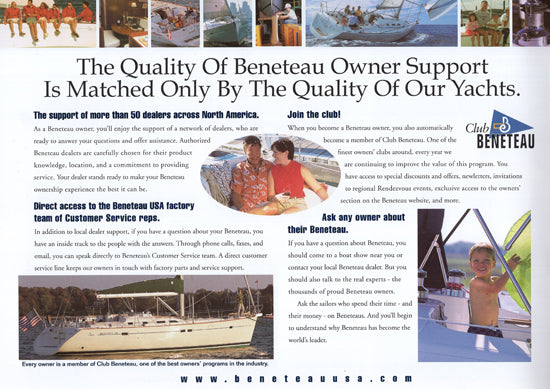 Beneteau 2003 Sail Brochure