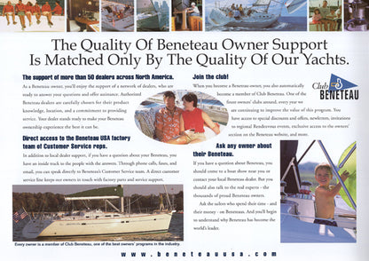 Beneteau 2003 Sail Brochure